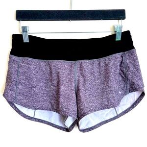 Lululemon Athletica Speed Running Shorts Sz 6